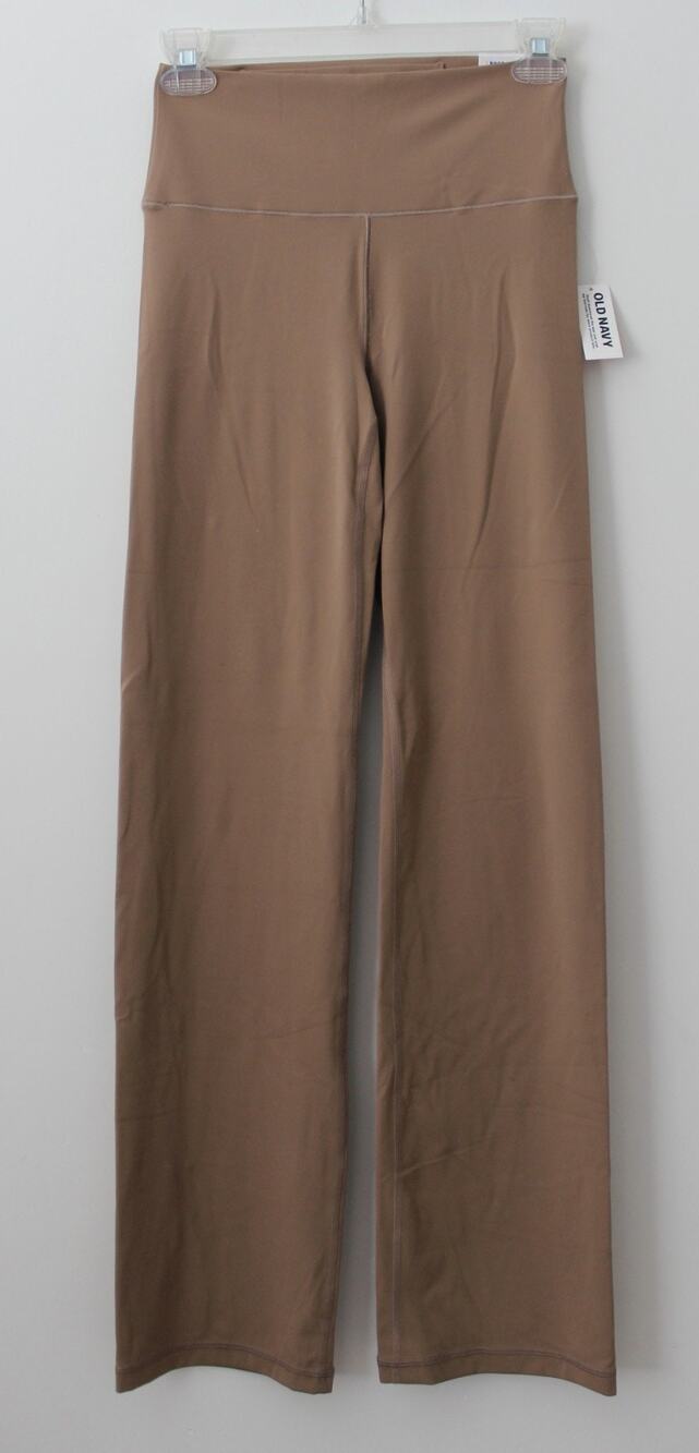 Old Navy Womens High-Waisted StudioSmooth Straight Legging Salt Marsh Sz M NWT